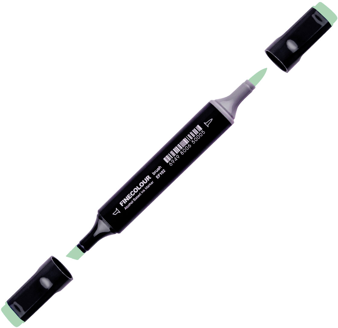 

Маркер Finecolour Brush спиртовой 054 зеленый луг G54 (EF102-54N)