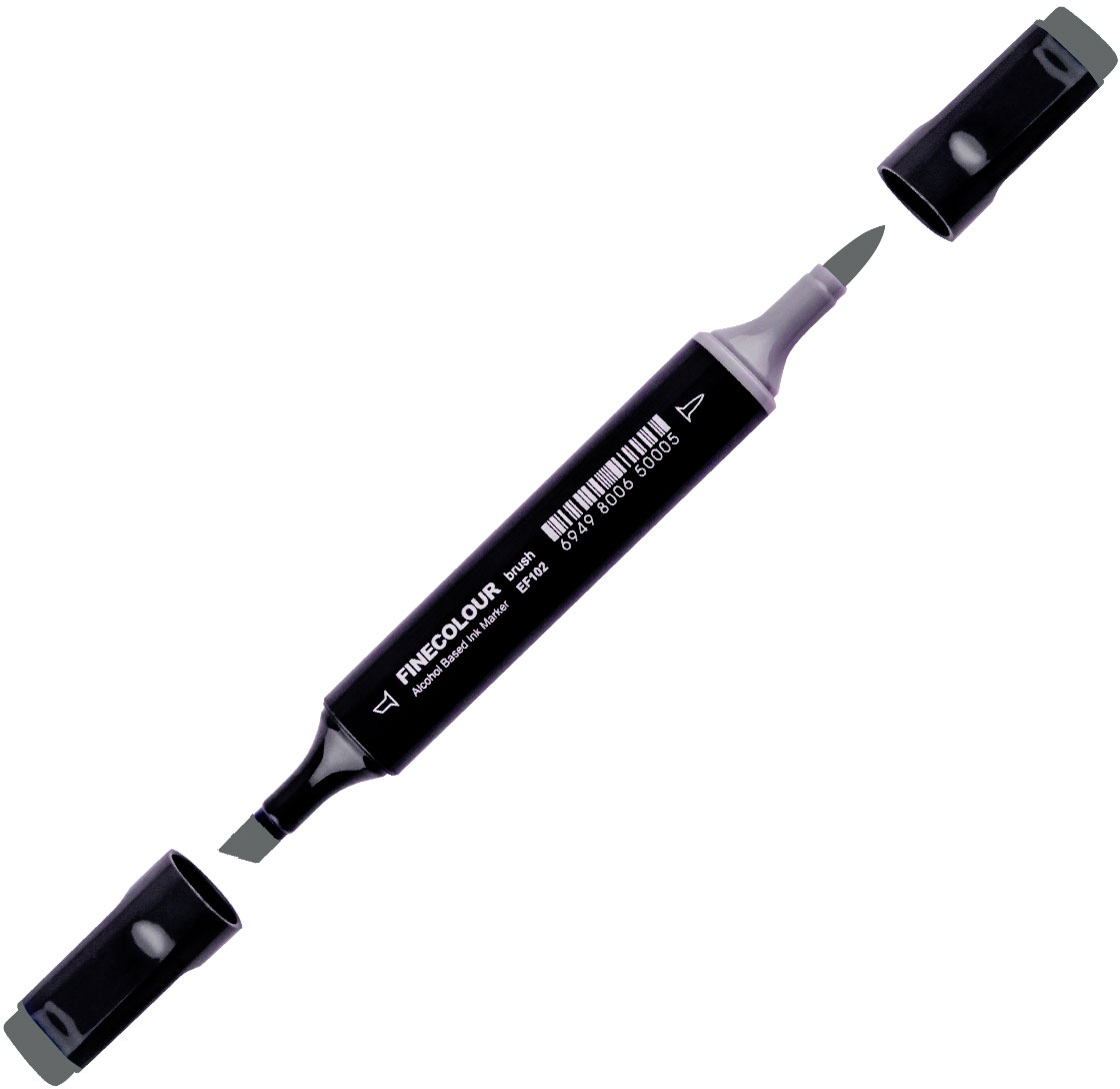 

Маркер Finecolour Brush спиртовой 067 серо-зеленый №8 GG67 (EF102-67)