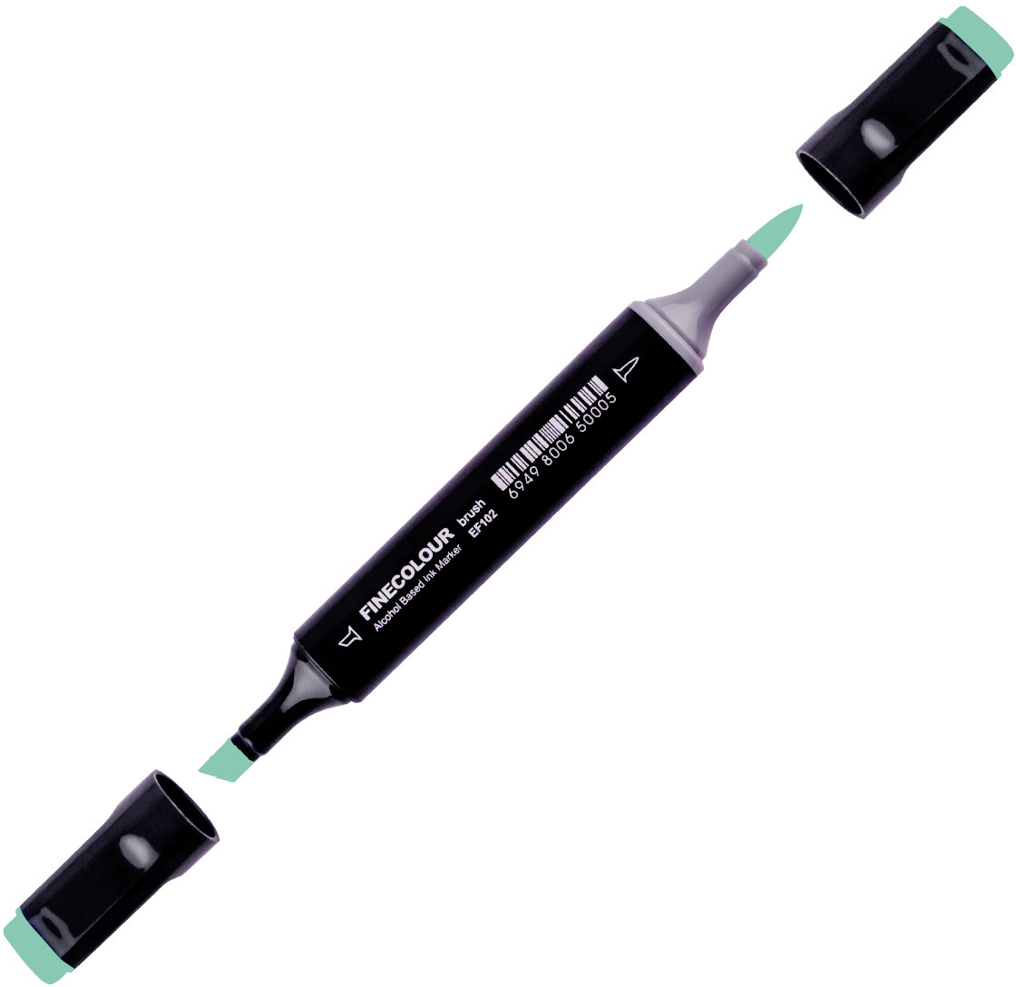 

Маркер Finecolour Brush спиртовой 045 зеленый лес G45 (EF102-45)