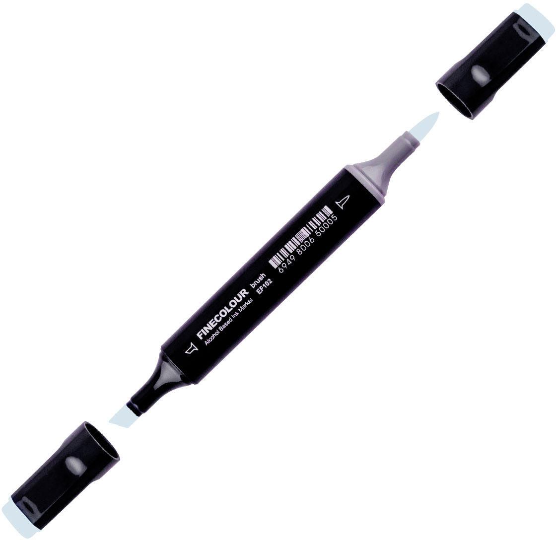 

Маркер Finecolour Brush спиртовой 082 холодный оттенок океана BG82 (EF102-82N)