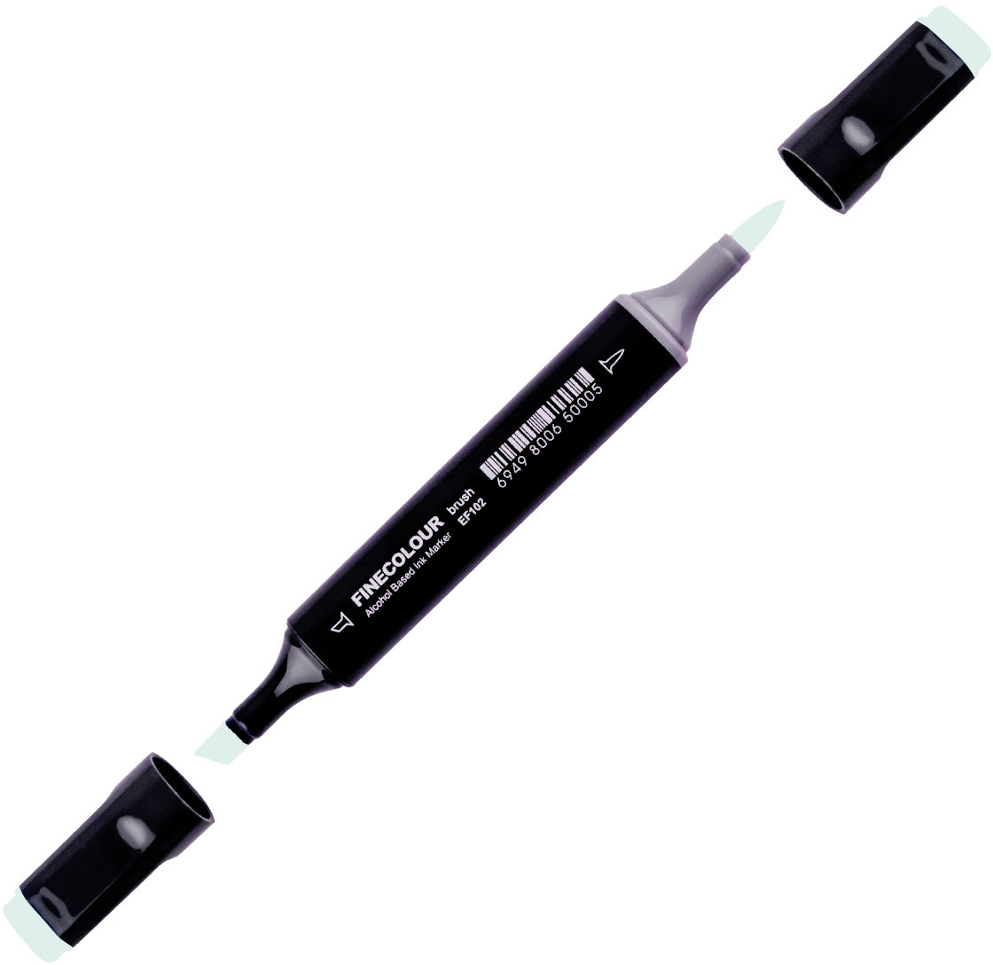 

Маркер Finecolour Brush спиртовой 083 белая луна BG83 (EF102-83)