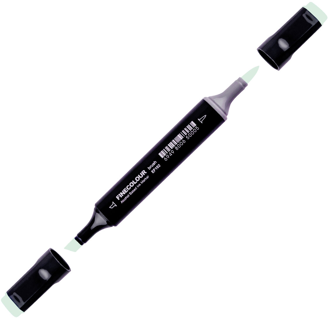 

Маркер Finecolour Brush спиртовой 056 светло-зеленый оттенок G56 (EF102-56)