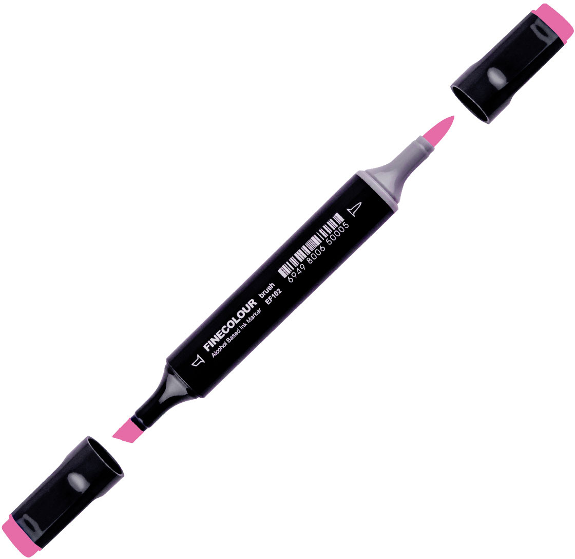 

Маркер Finecolour Brush спиртовой 138 фуксия RV138 (EF102-138N)