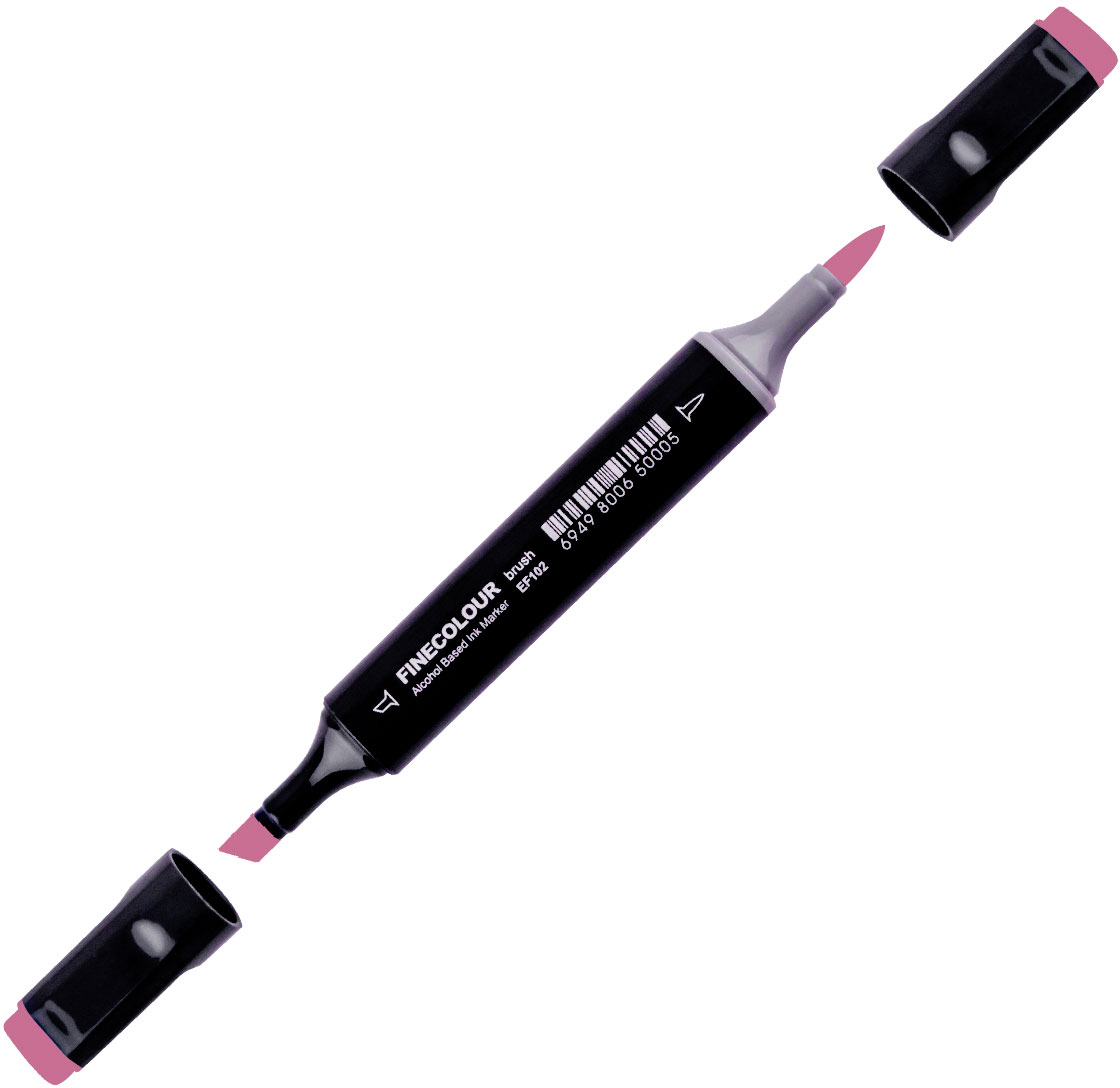 

Маркер Finecolour Brush спиртовой 207 гранат RV207 (EF102-207)