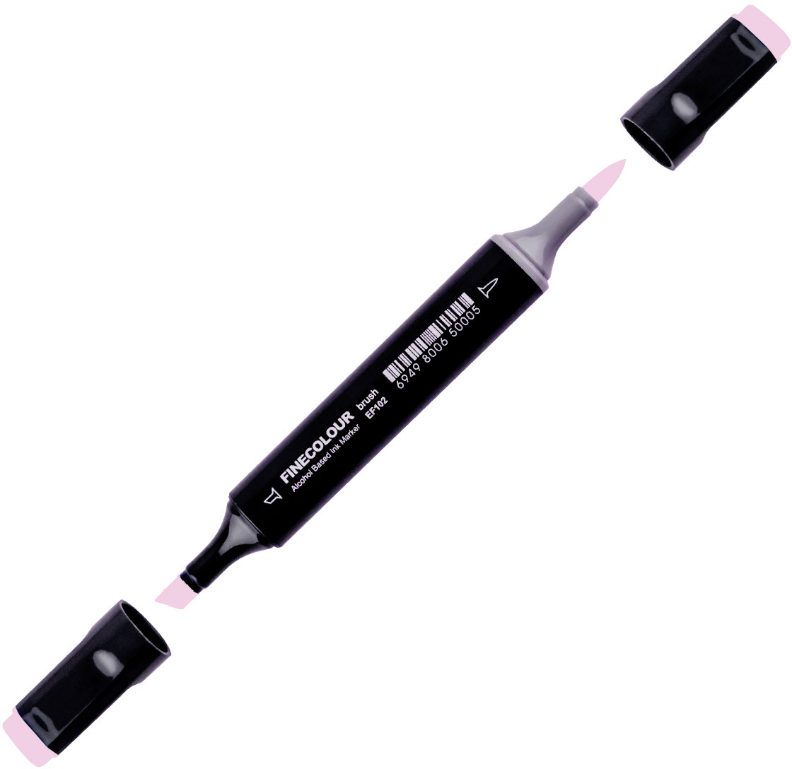 

Маркер Finecolour Brush спиртовой 203 мальва V203 (EF102-203)