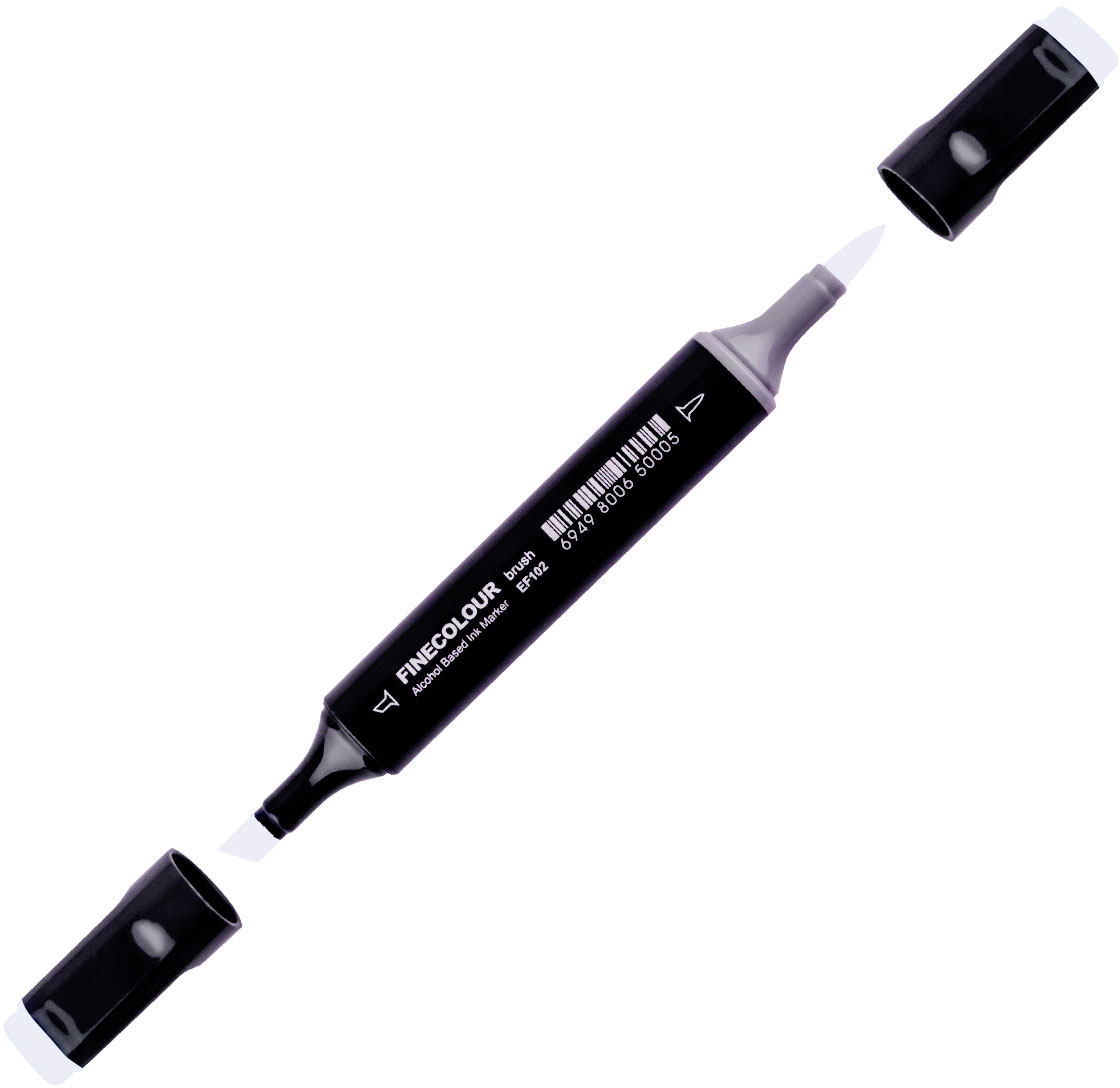 

Маркер Finecolour Brush спиртовой 321 бледная лаванда BV321 (EF102-321N)