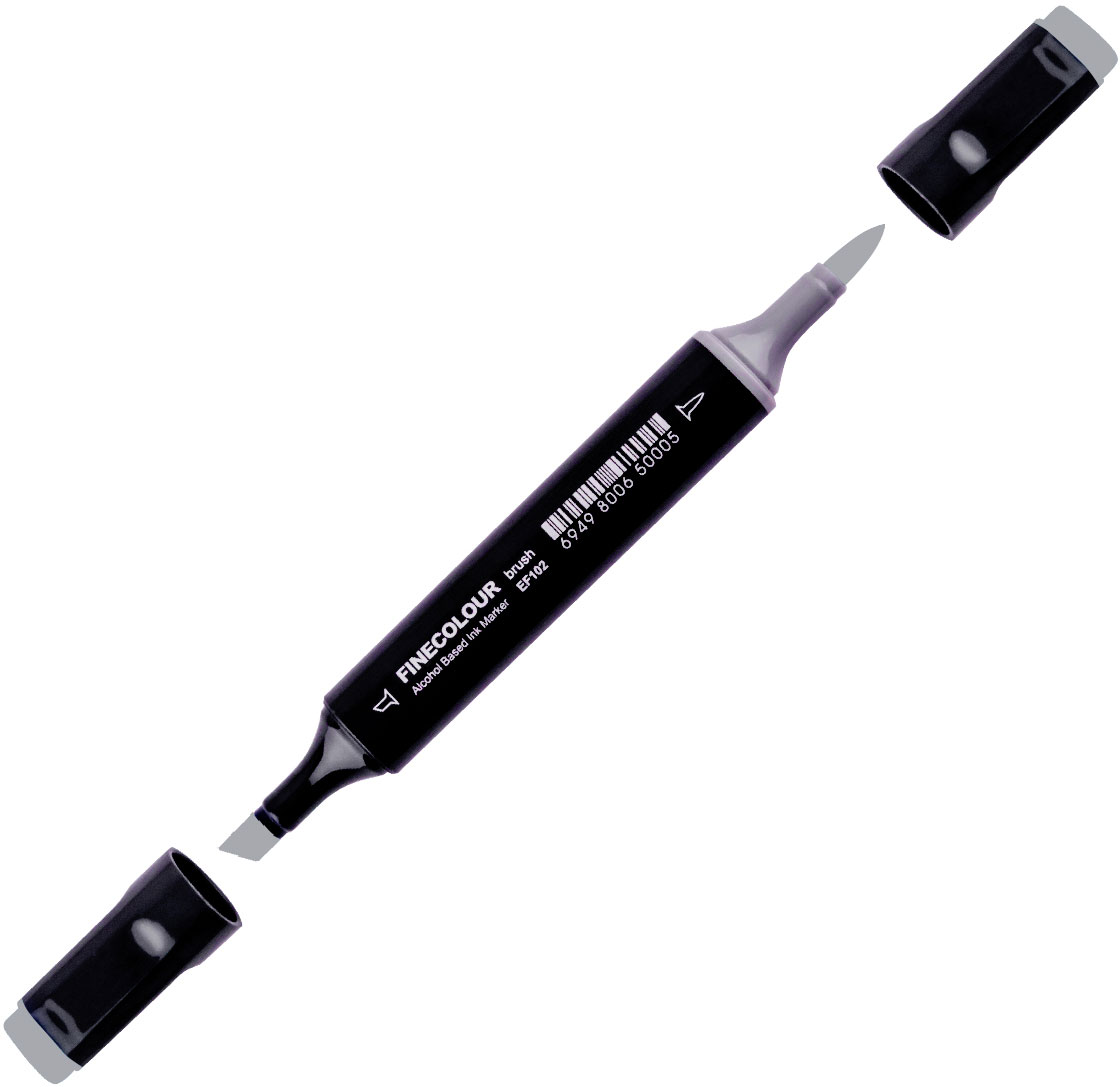 

Маркер Finecolour Brush спиртовой 279 нейтральный серый №5 NG279 (EF102-279)