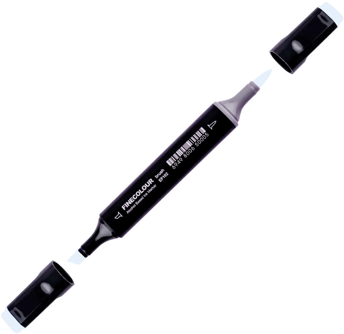 

Маркер Finecolour Brush спиртовой 297 оттенок голубого B297 (EF102-297N)