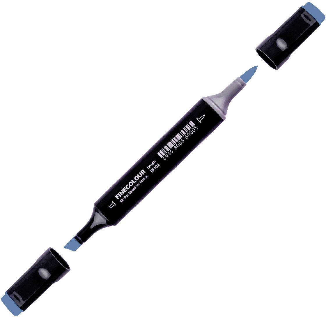 

Маркер Finecolour Brush спиртовой 303 антверпен синий B303 (EF102-303N)
