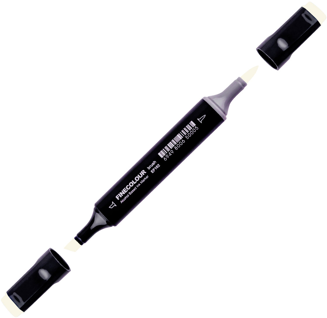 

Маркер Finecolour Brush спиртовой 439 бледный бежевый YG439 (EF102-439N)