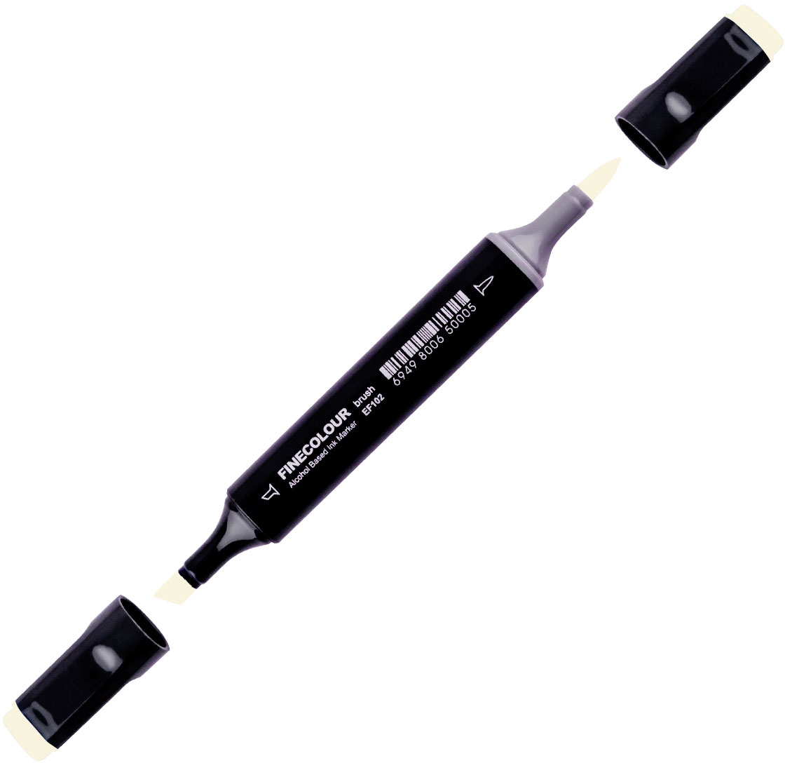 

Маркер Finecolour Brush спиртовой 440 ванильный Y440 (EF102-440N)