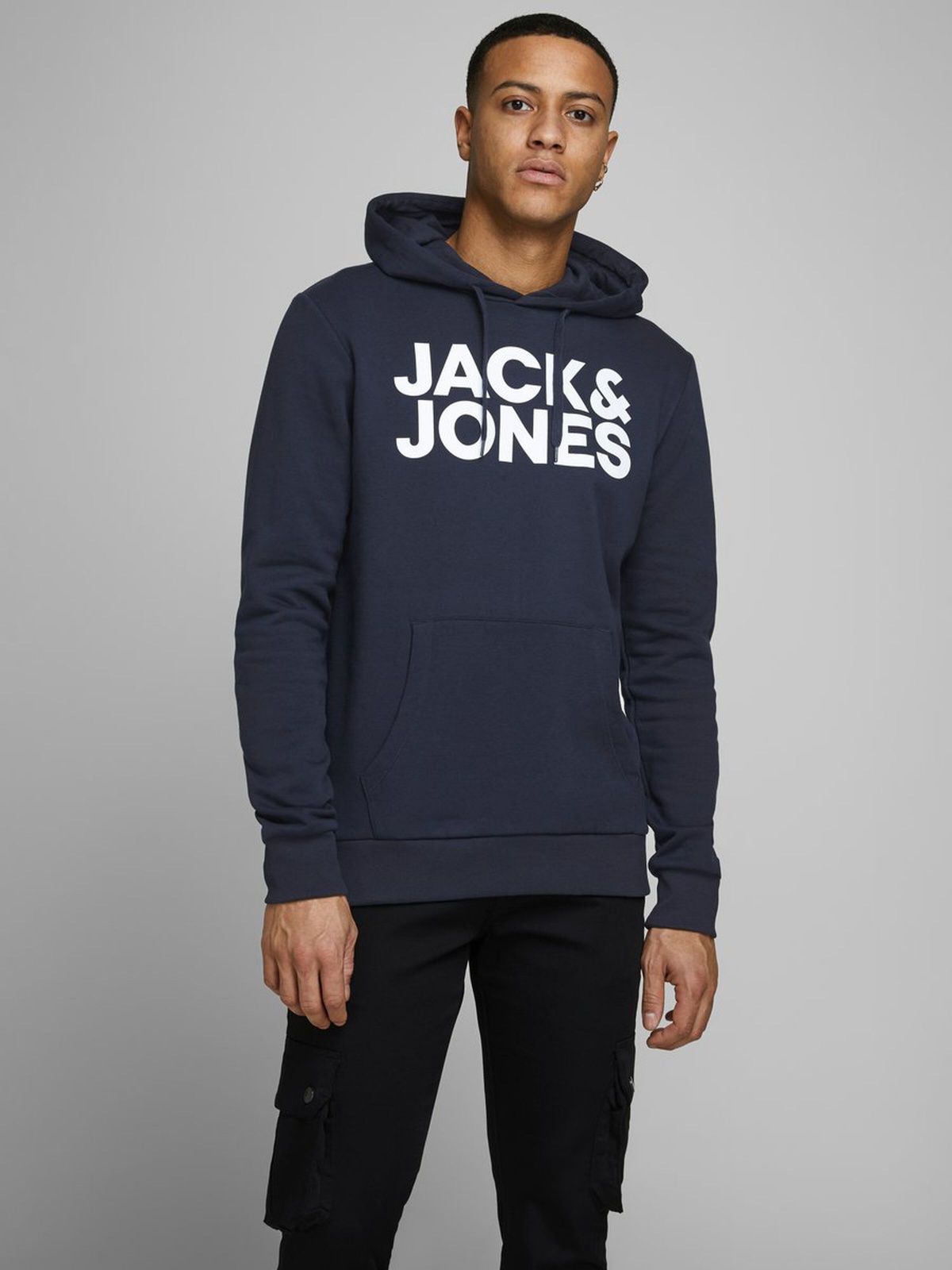 

Худи Jack & Jones L Темно-синий 12152840NavyBiazer