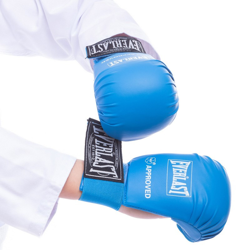 

Перчатки для карате Everlast Heroe 3956 размер XL Blue