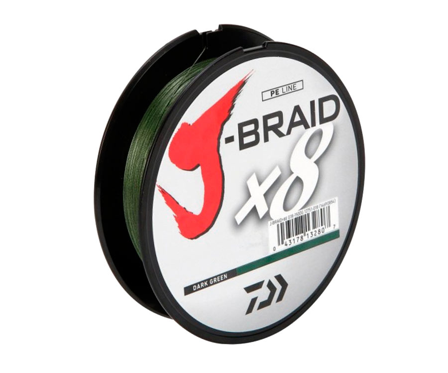 

Шнур Daiwa J-Braid x8 Dark Green 150м 0.18мм (арт.383812751-018)