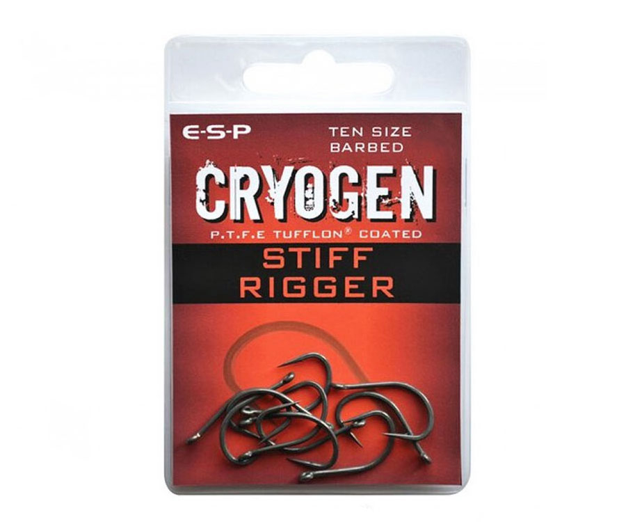 

Крючки ESP Cryogen Stiff Rigger №4 (арт.3838EHCSR004)