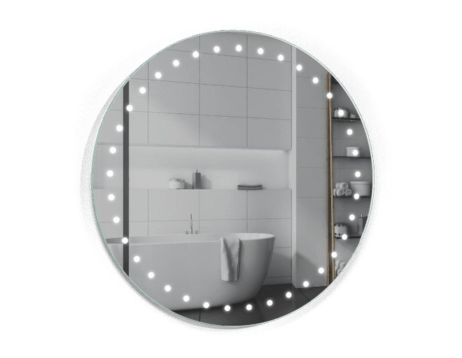 

Зеркало c LED подсветкой Smart Mirror сенсорное Avellino SK 85х85 см Круглое