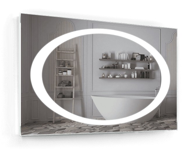 

Зеркало c LED подсветкой Smart Mirror сенсорное Casoria SK 110х70 см Прямоугольное