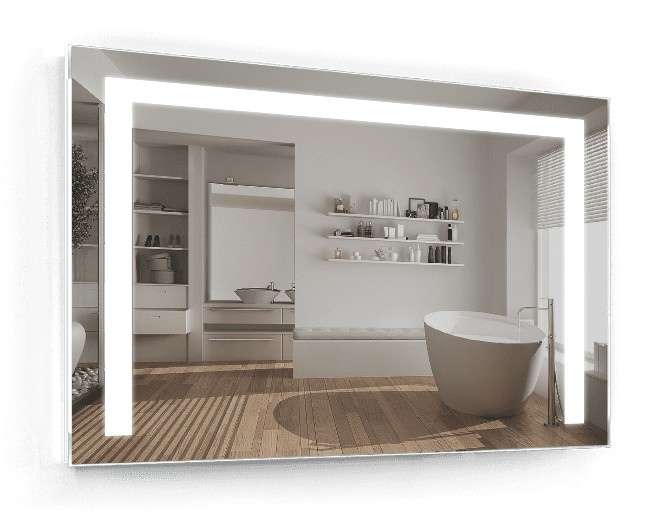 

Зеркало c LED подсветкой Smart Mirror сенсорное Piacenza SK 80х70 см Прямоугольное