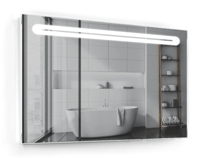 

Зеркало c LED подсветкой Smart Mirror сенсорное Venezia SK 140х90 см Прямоугольное