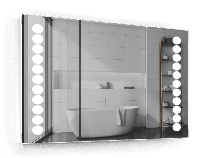 

Зеркало c LED подсветкой Smart Mirror сенсорное Varese SK 100х80 см Прямоугольное