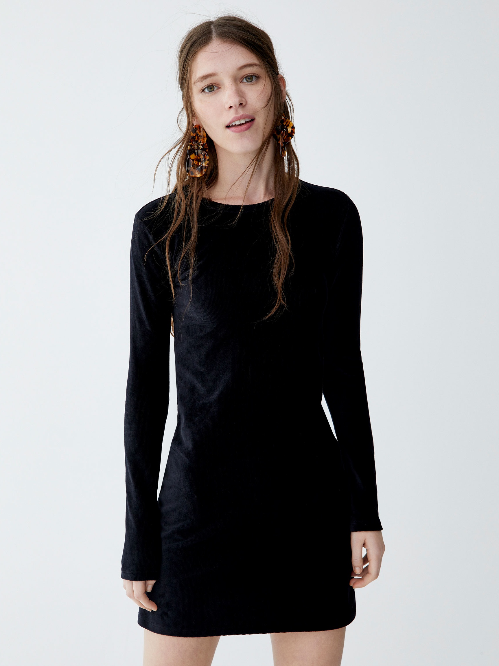 

Платье Pull & Bear 5390/329/800  Черное, Платье Pull & Bear 5390/329/800 L Черное