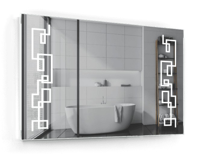 

Зеркало c LED подсветкой Smart Mirror сенсорное Terni SK 80х60 см Прямоугольное