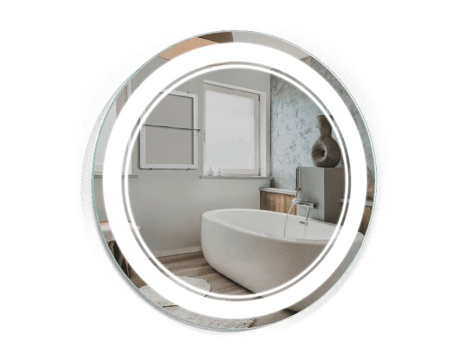 

Зеркало c LED подсветкой Smart Mirror сенсорное Reims SK 110х110 см Круглое