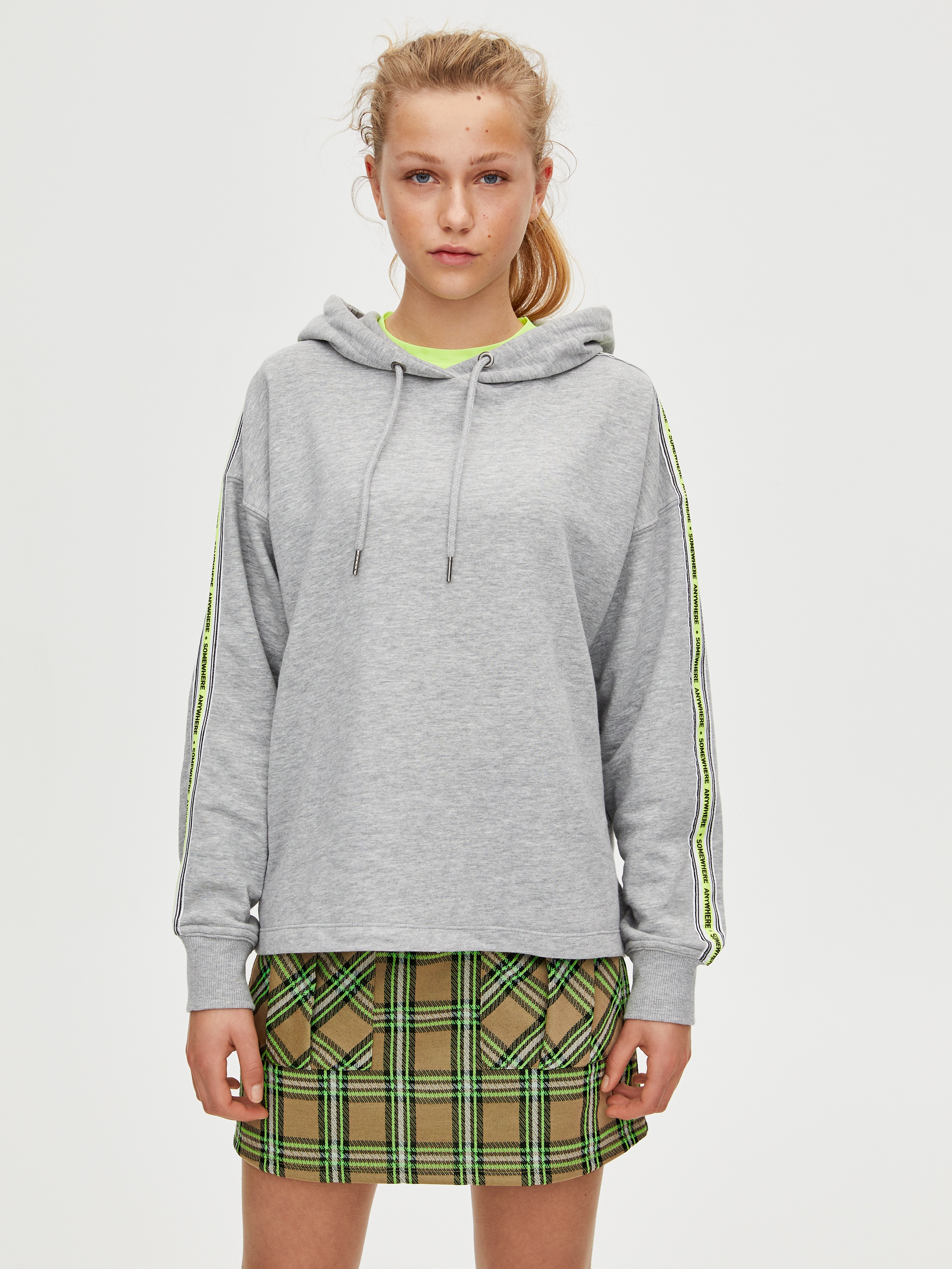 

Худи Pull & Bear 5590/353/803  Серое, Худи Pull & Bear 5590/353/803 XL Серое