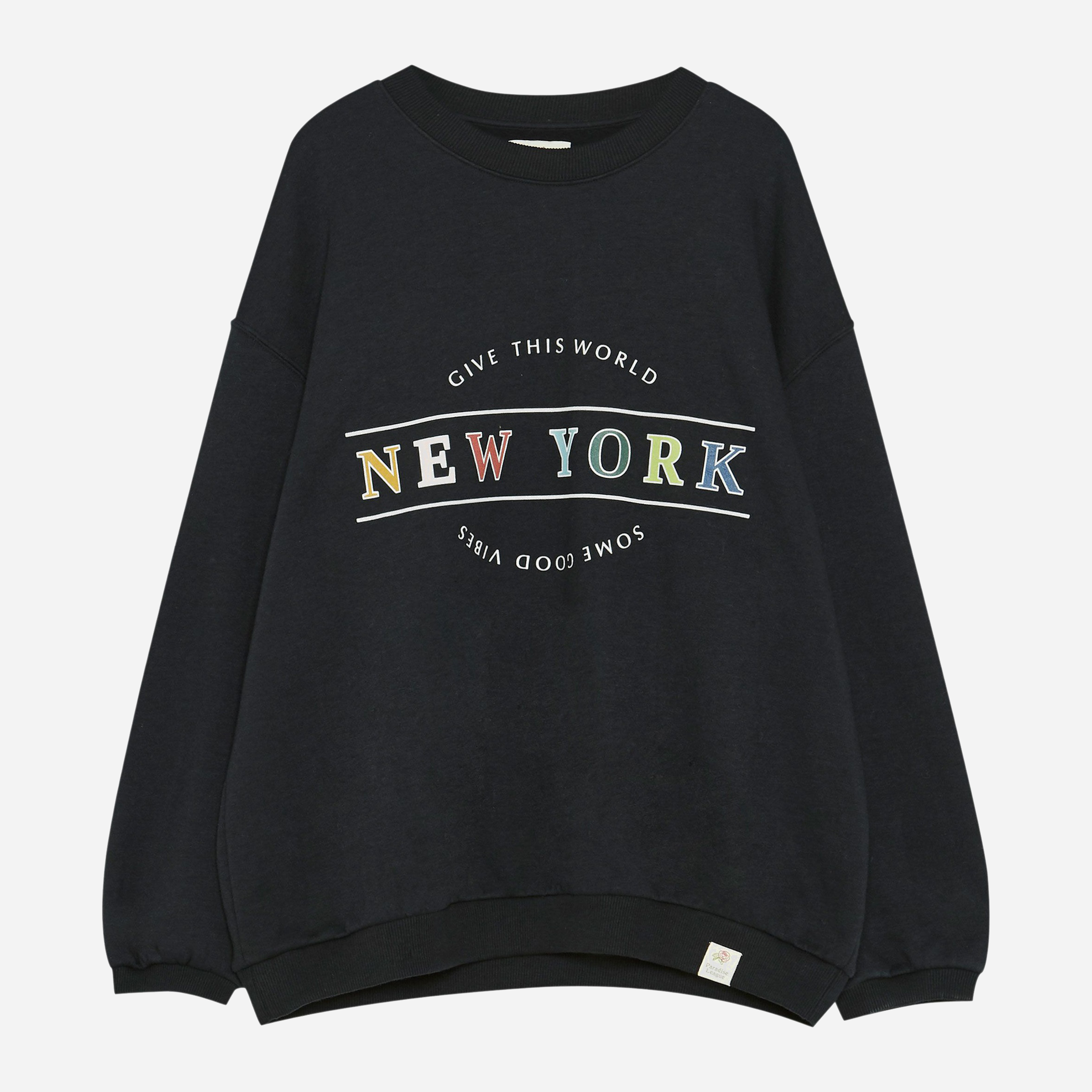 

Свитшот Pull & Bear 5593/309/833 XS Черный