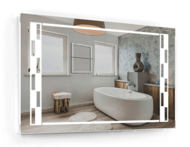 

Зеркало c LED подсветкой Smart Mirror сенсорное Asti SK 80х70 см Прямоугольное