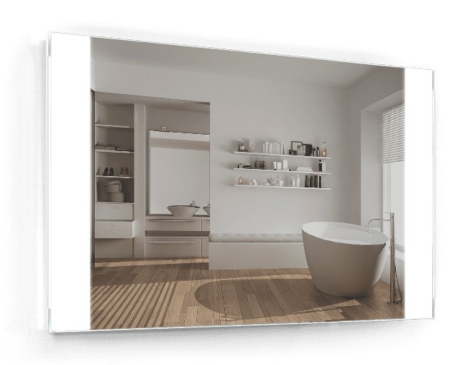 

Зеркало c LED подсветкой Smart Mirror сенсорное Bari SK 60х60 см Прямоугольное