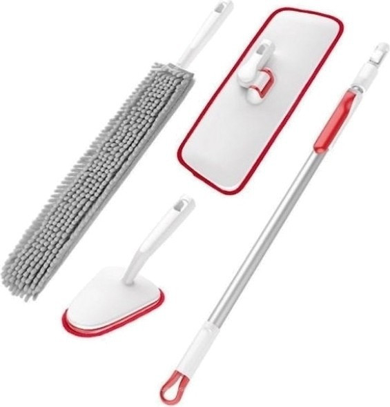 

Швабра Youpin Yijie Household Cleaning Small Suit TZ-01 Red Gray