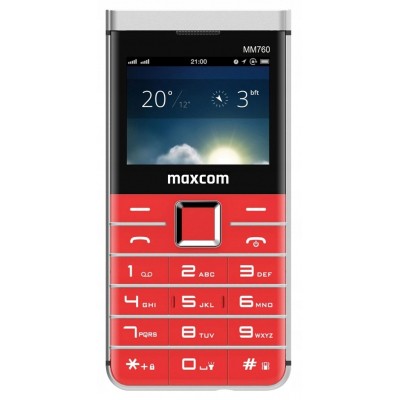 

Мобильный телефон Maxcom MM760 Red