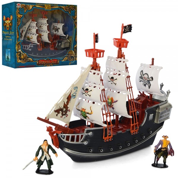 

Игровой набор Корабль пиратов LIMO TOY M 0516 U/R 38см (BAM005839)