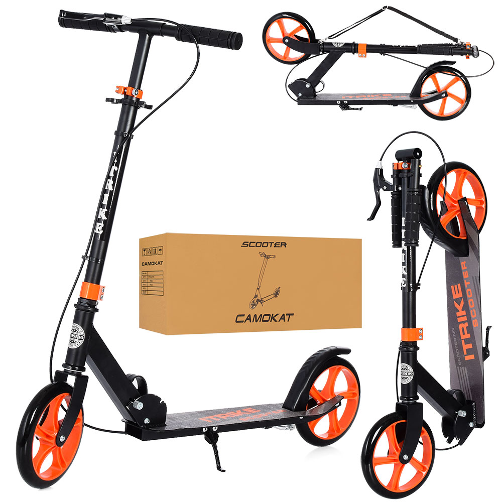 

Самокат iTrike SR 2-051-BOR Black Orange (SR 2-051)