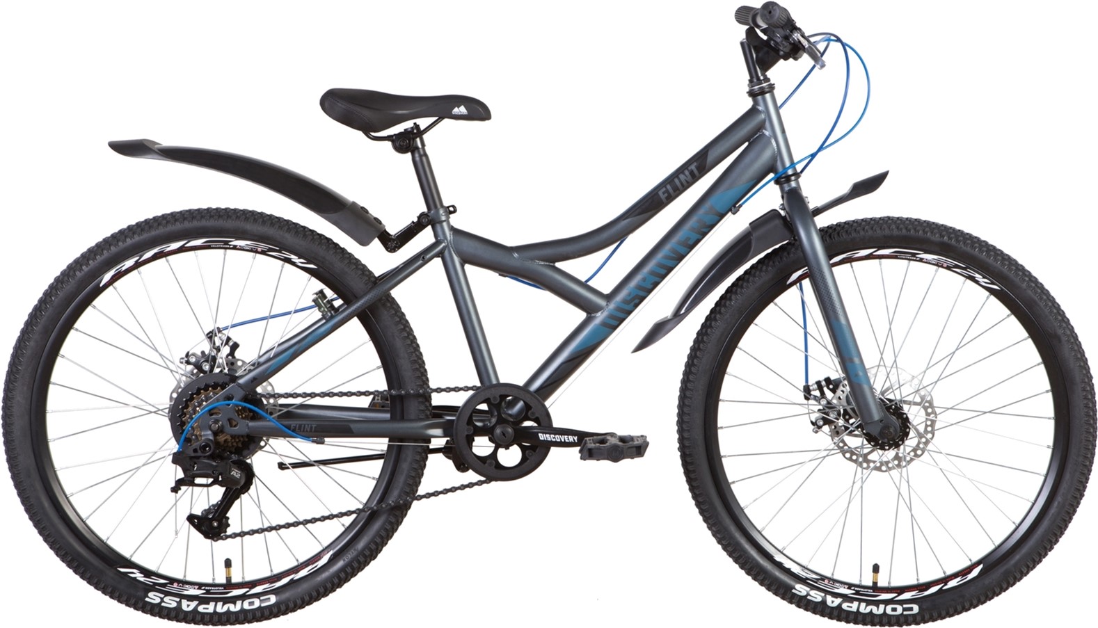 

Велосипед Discovery Flint DD 24" 13" 2022 Серо-синий (м) (OPS-DIS-24-281)