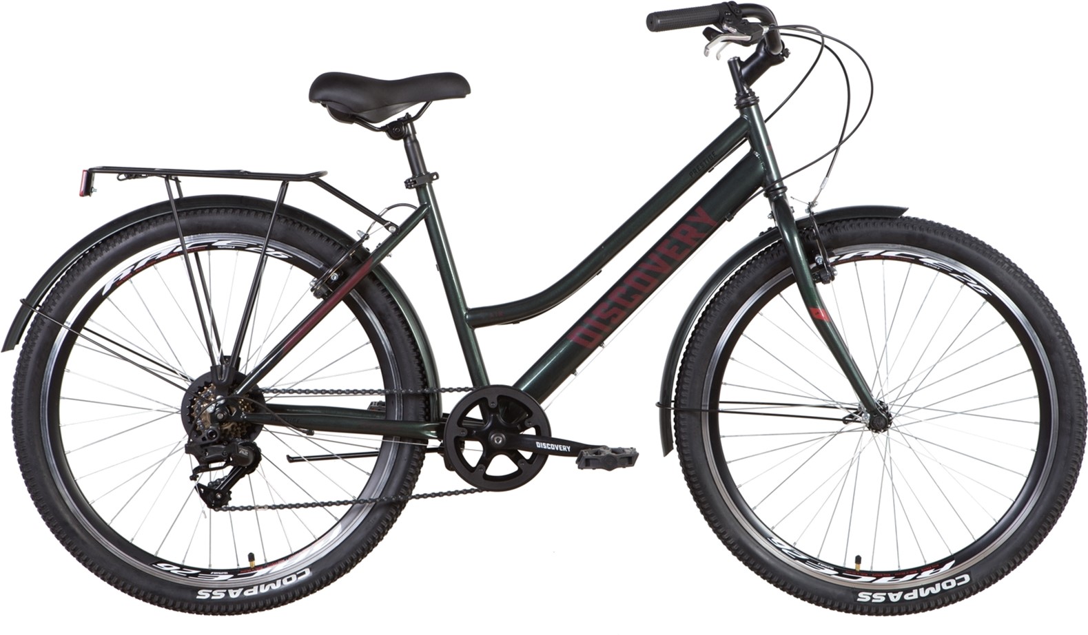 

Велосипед Discovery Prestige Woman Vbr 26" 17" 2022 Темно-зеленый (OPS-DIS-26-468)