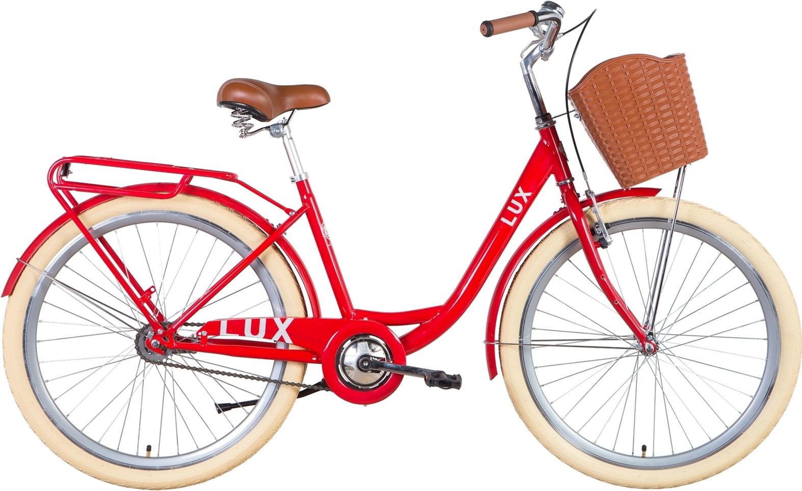 

Велосипед Dorozhnik LUX Velosteel 26" 17" 2022 Красный (OPS-D-26-182)