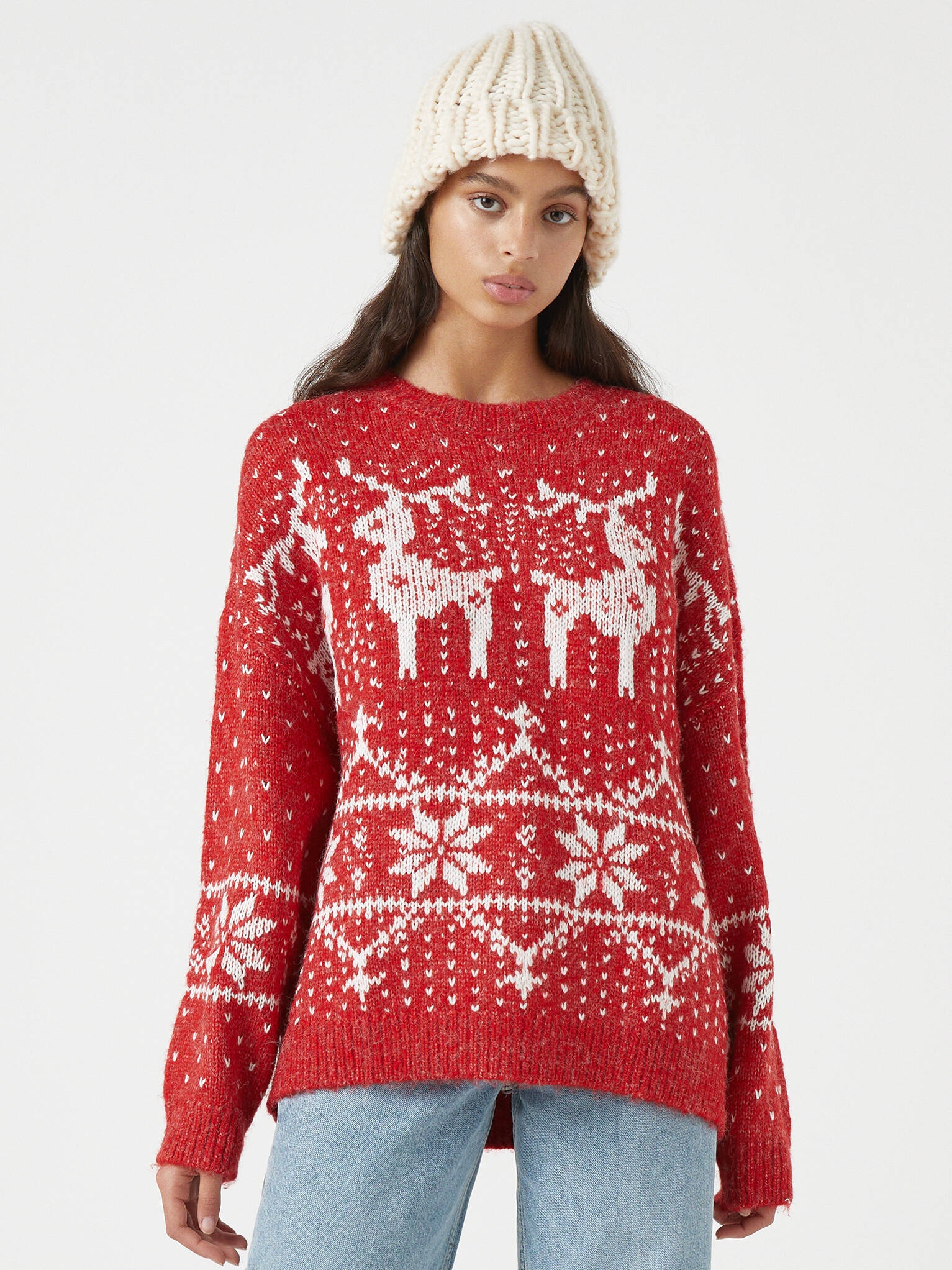 

Джемпер Pull & Bear 9553/368/600 XS Красный