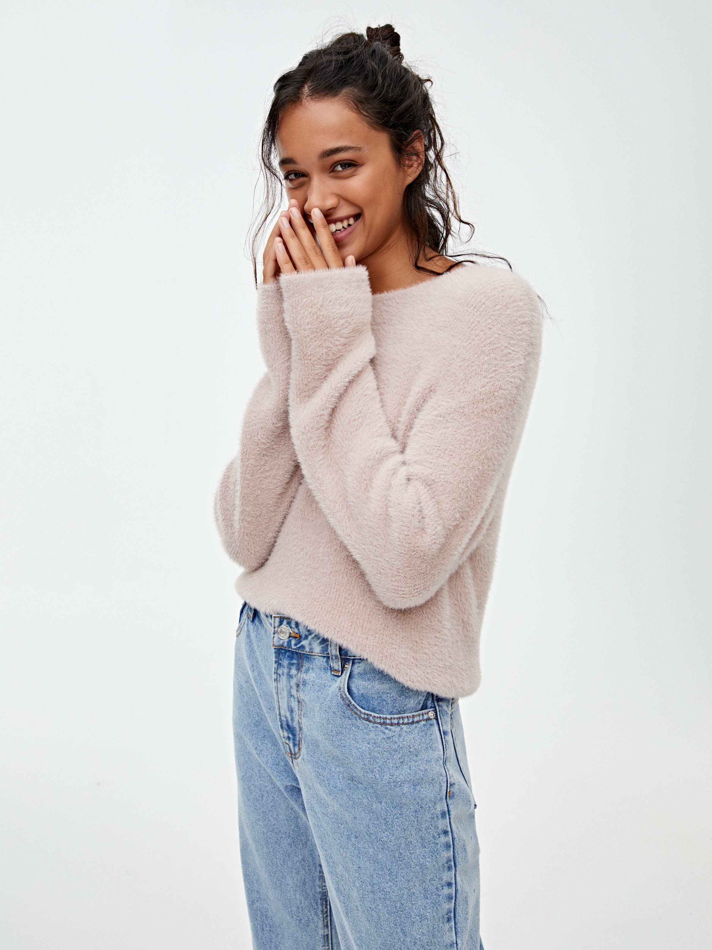 

Джемпер Pull & Bear 9558/321/620 S Пудра