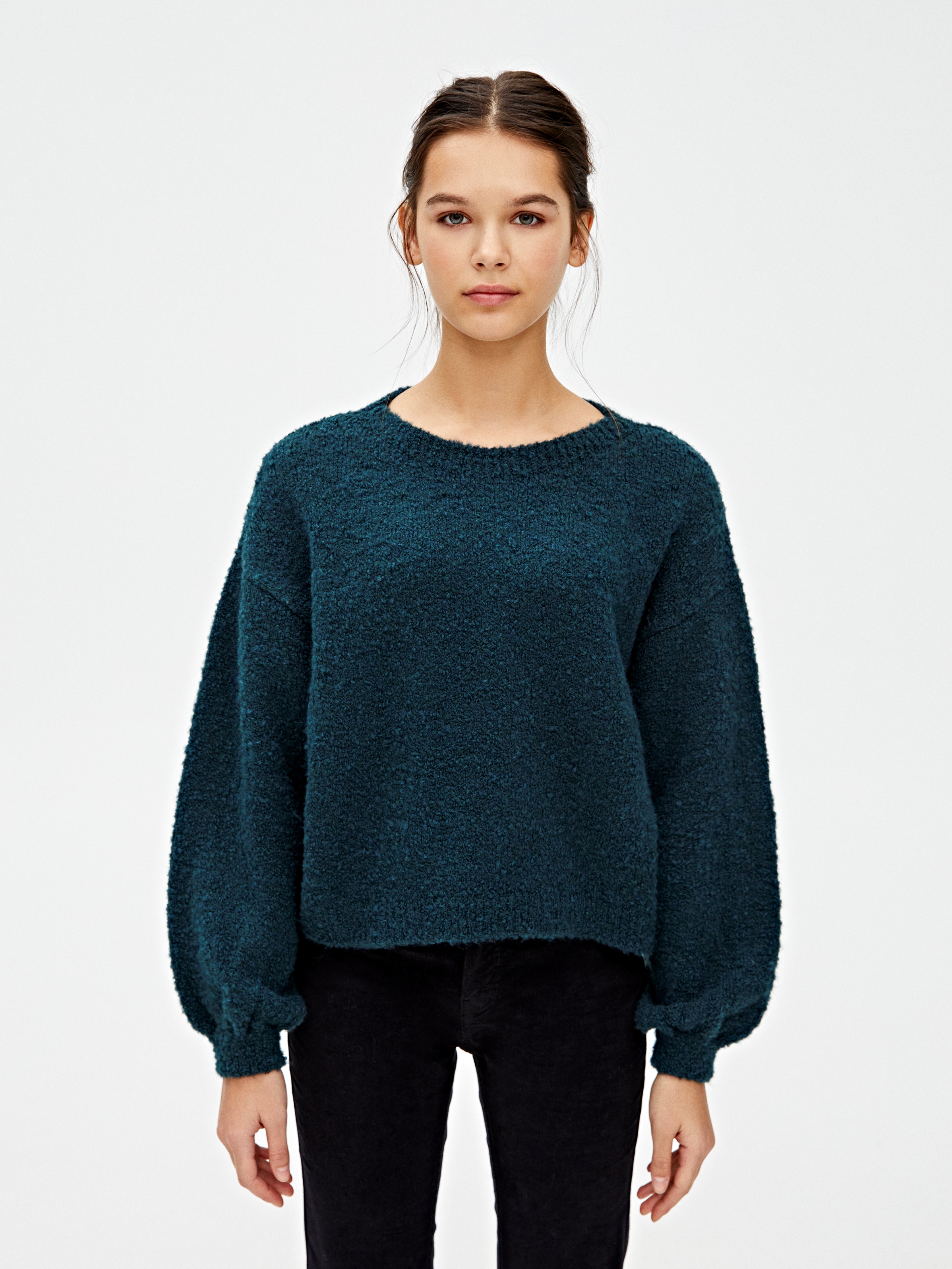 

Джемпер Pull & Bear 9558/379/424 S Изумрудный