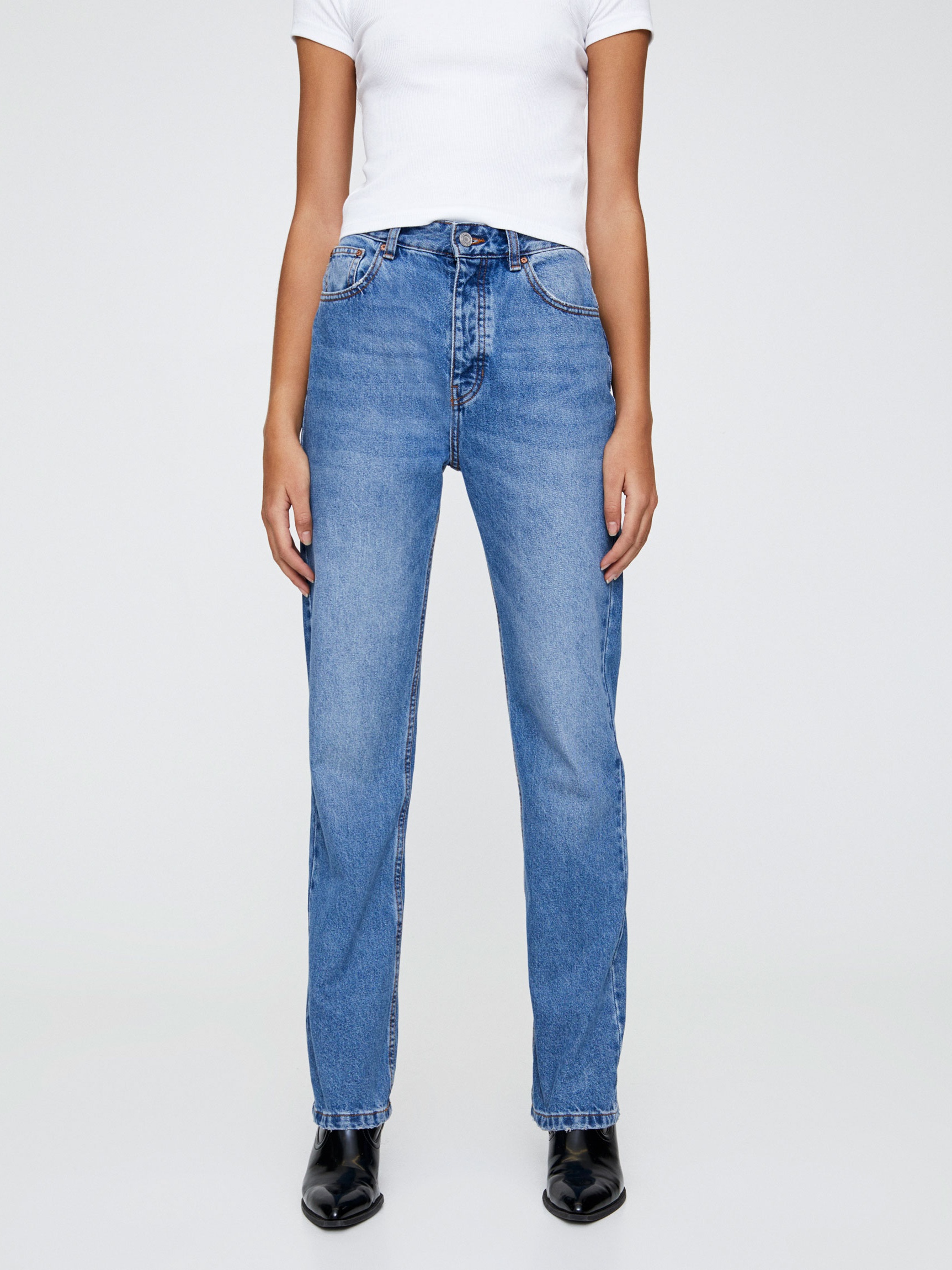 

Джинсы Pull & Bear 9682/334/400  Синие, Джинсы Pull & Bear 9682/334/400 32 Синие