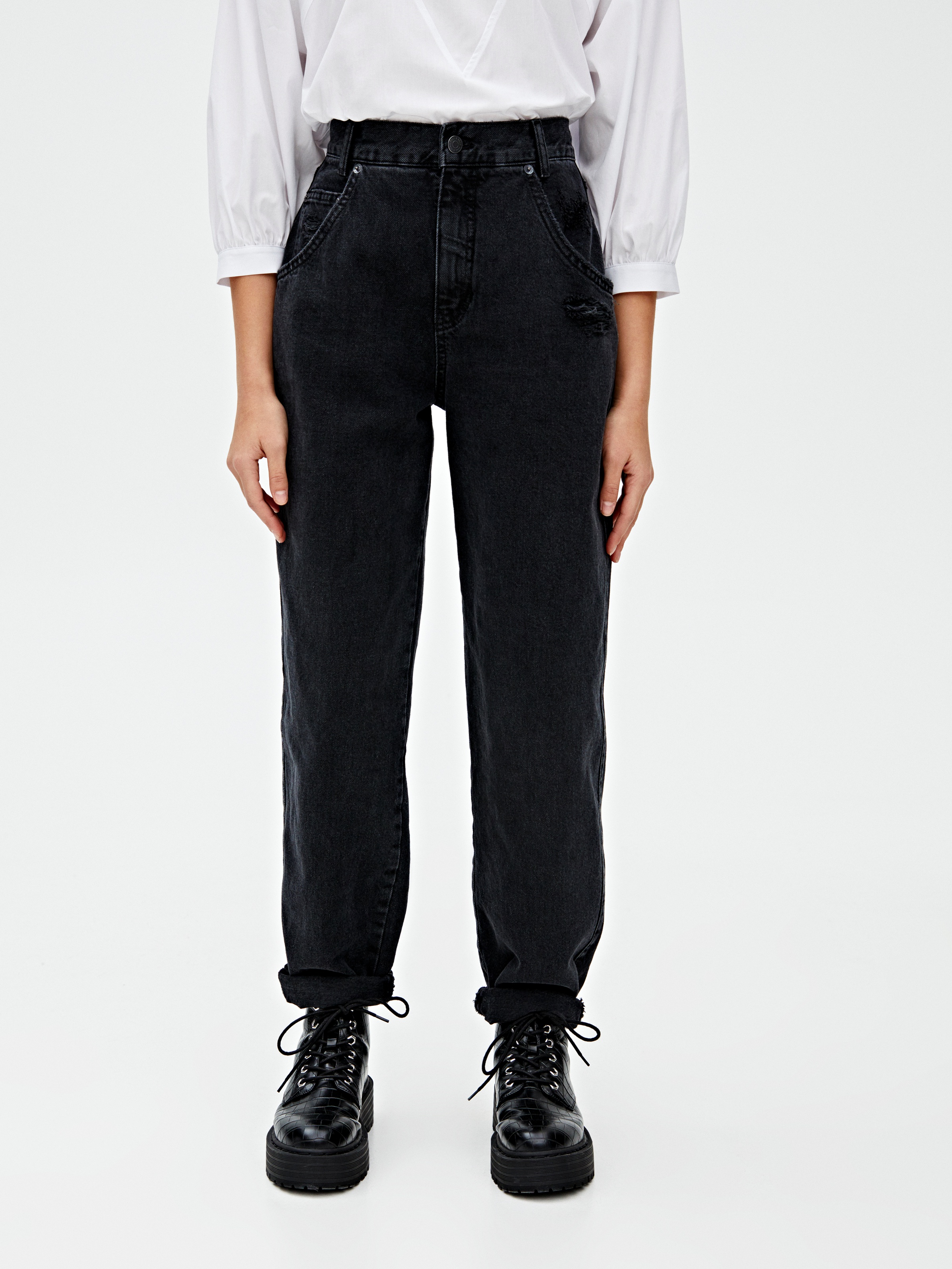 

Джинсы Pull & Bear 9682/344/800 36 Черные