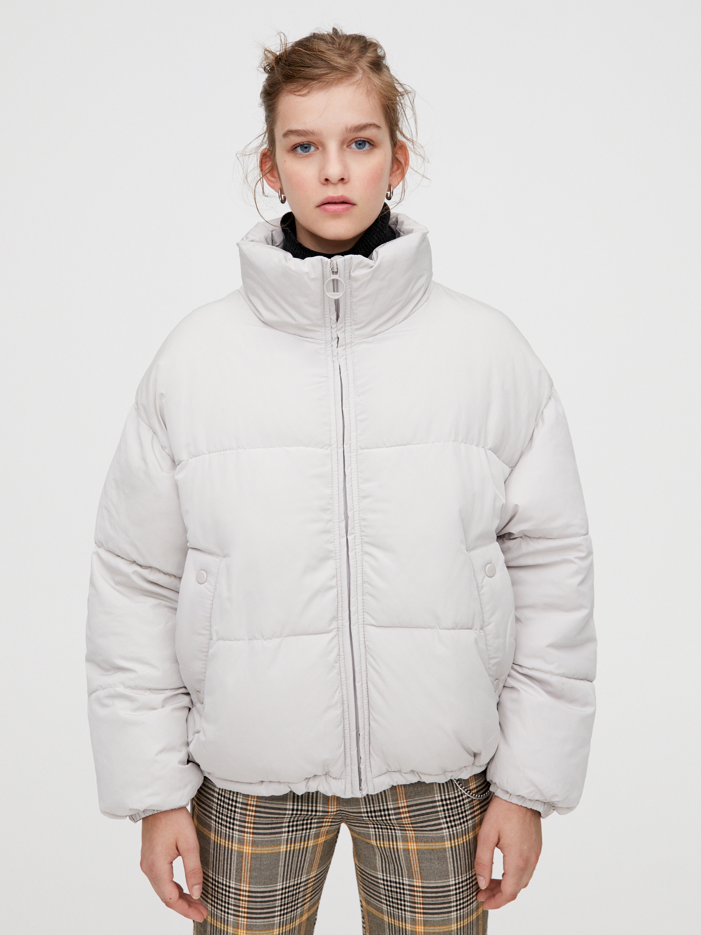 

Куртка Pull & Bear 9714/313/811  Серая, Куртка Pull & Bear 9714/313/811 L Серая