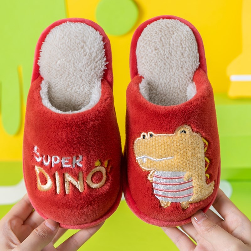 

Тапочки детские Super Dino 35/36 22см Красный (16341)