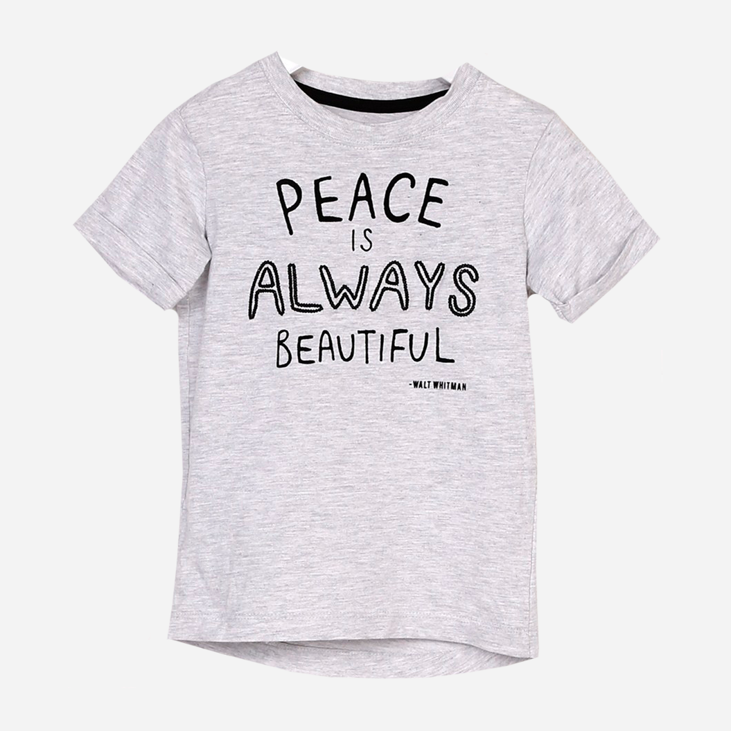 

Футболка H&M 5hm01120111 110-116 см Светло-серая