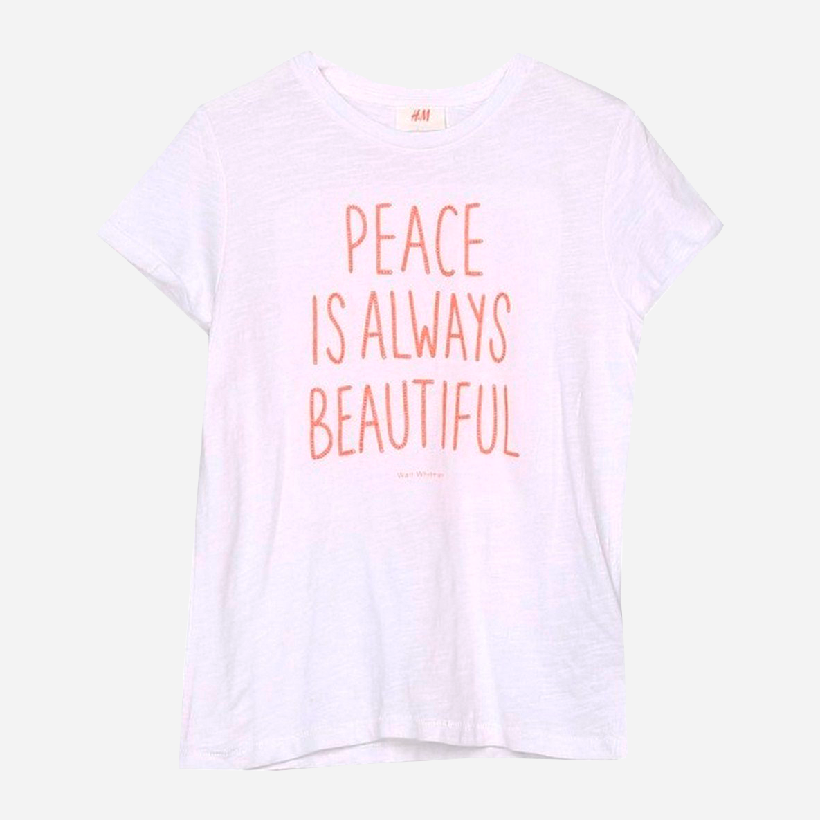 

Футболка H&M 5hm01120210 134-140 см Белая