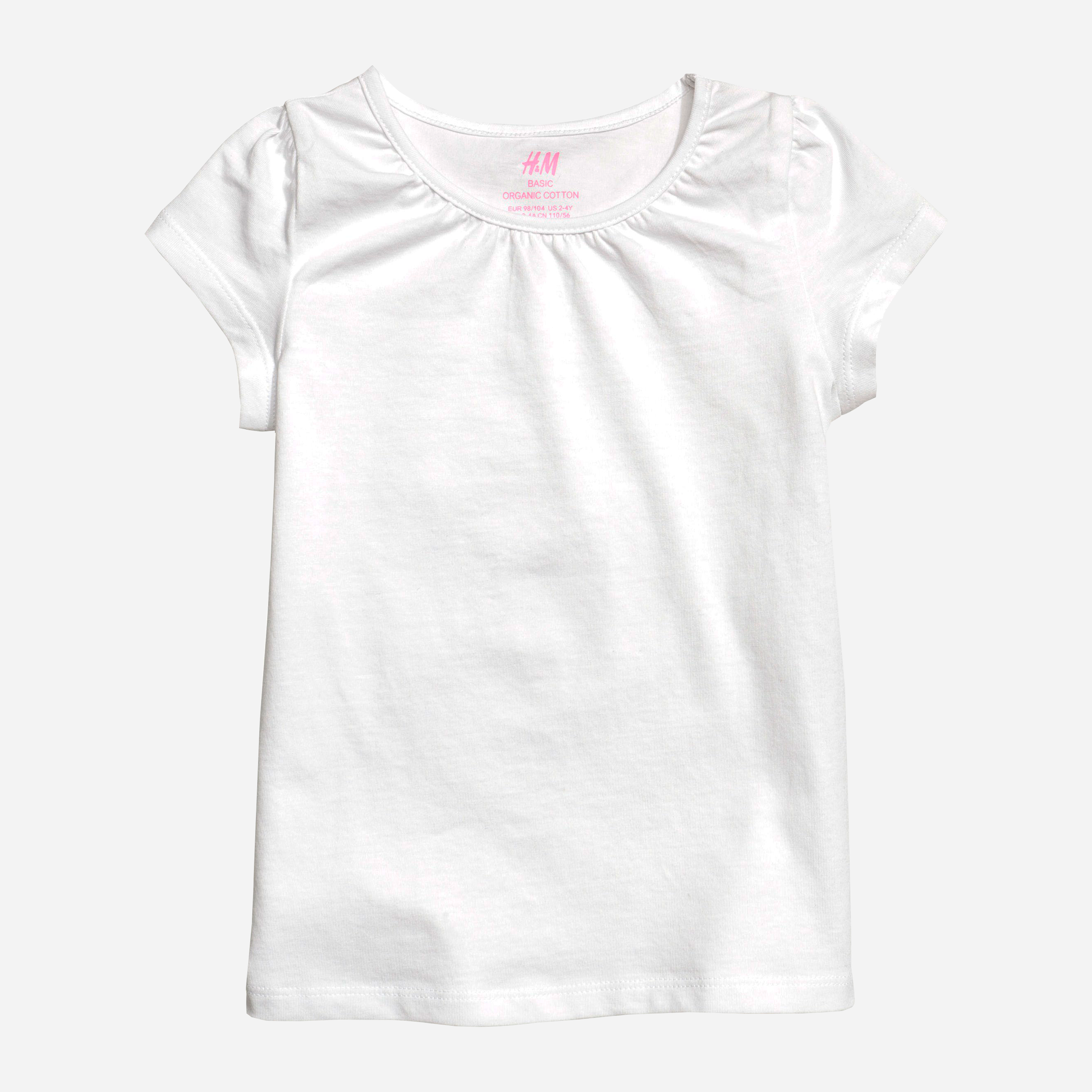 

Футболка H&M 5hm01120265 92 см Белая