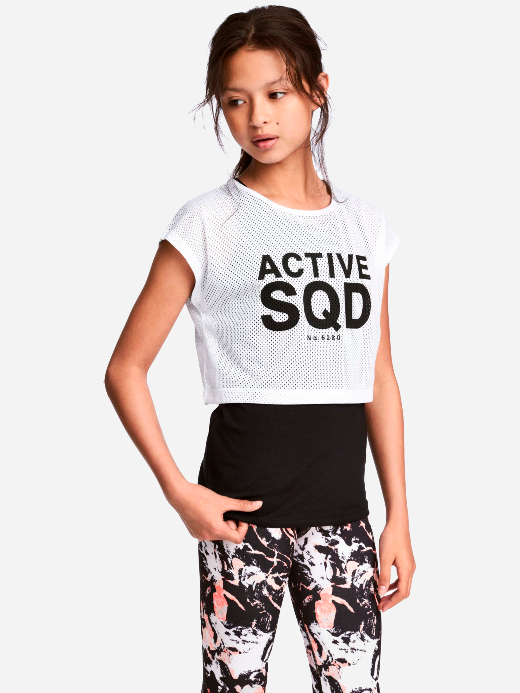

Футболка H&M 5hm01120382 98-104 см Белая