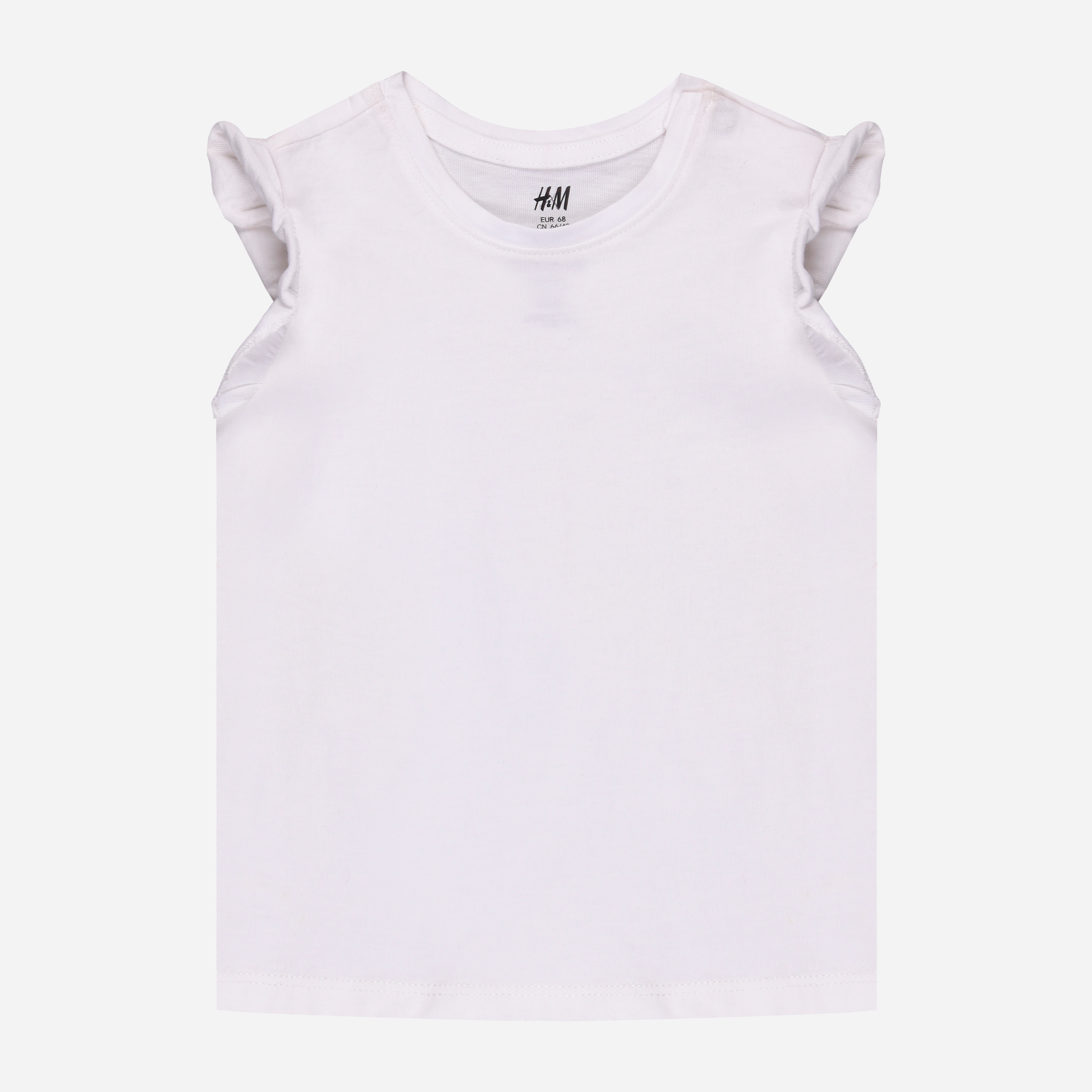 

Майка H&M 5916198 68 см Белая